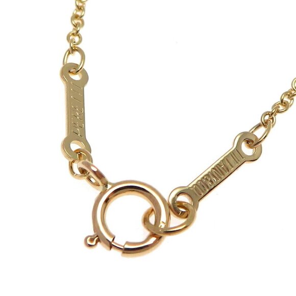 TIFFANY & CO. Yellow Gold Diamond Charm Bracelet - Picture 5 of 5